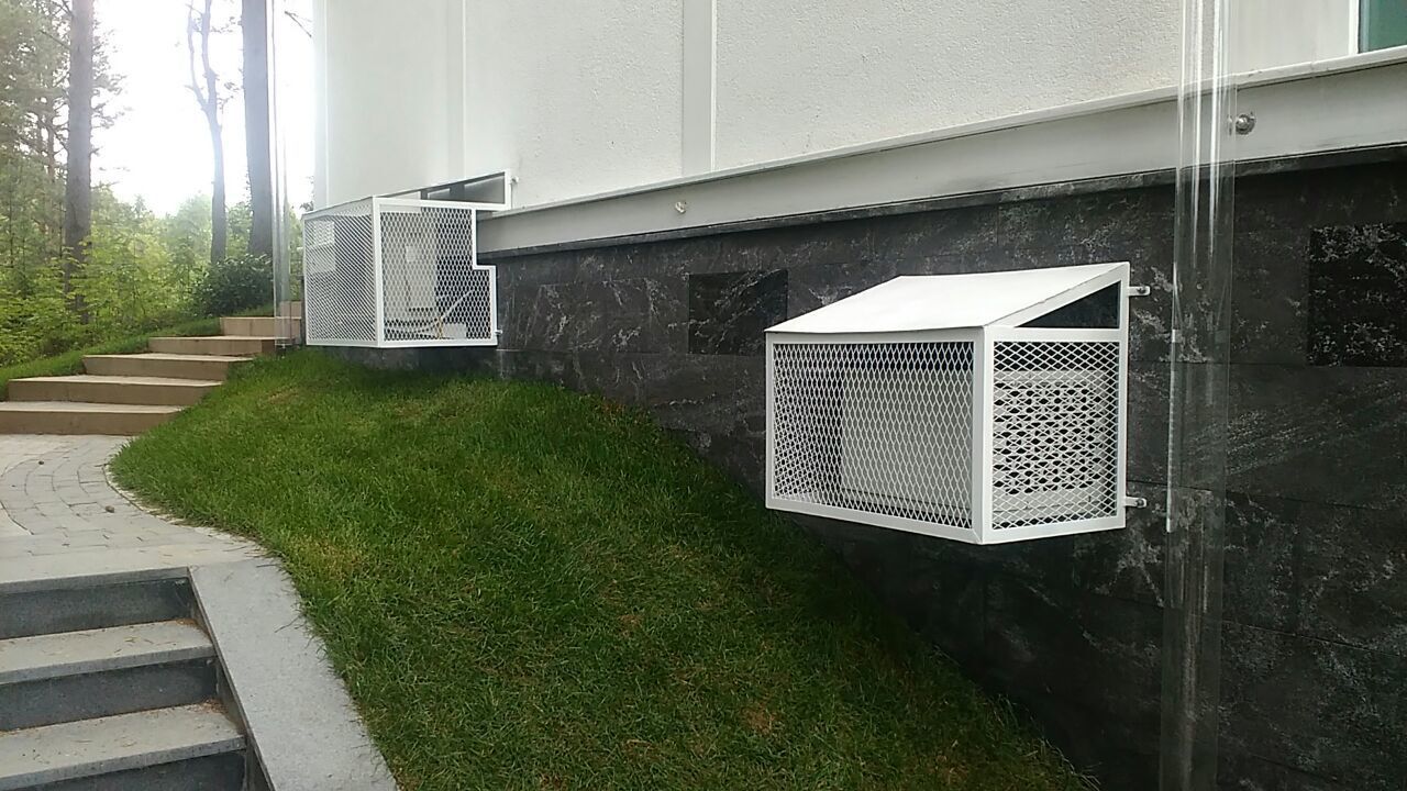 Антивандальная сетка для кондиционера