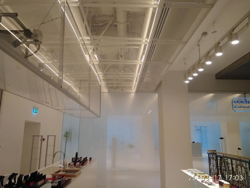 Потолок сетка заказать