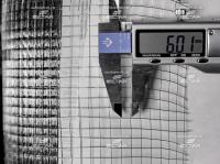 Сварная сетка ОЦ 6х6 мм (толщ 0,5 мм) – рулон 15 кв.м